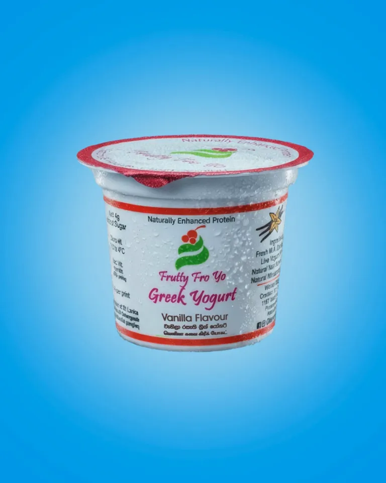 Vanilla Flavoured Greek Yogurt